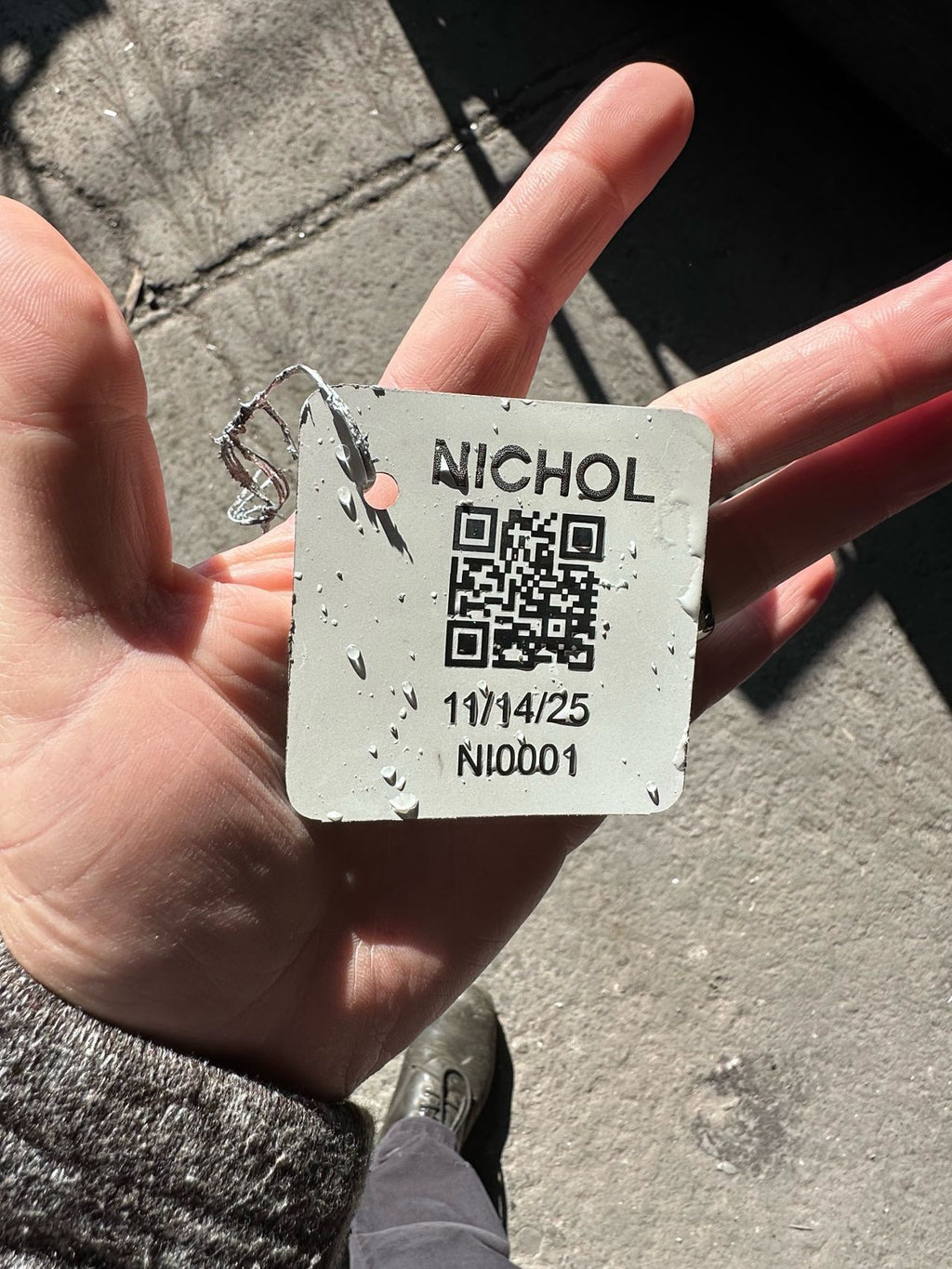 Laminated Galv Tag