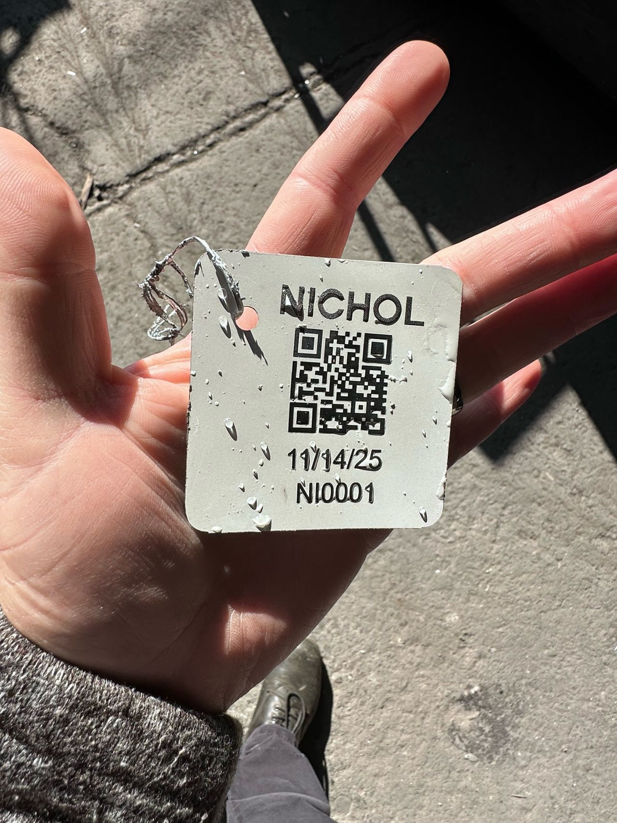 Laminated Galv Tag