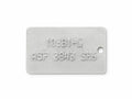 Embossed Galv Tag – 2 Line