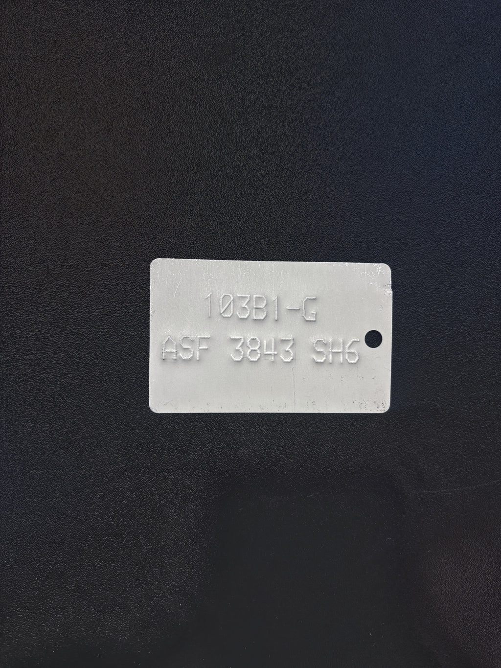 Embossed Galv Tag – 2 Line
